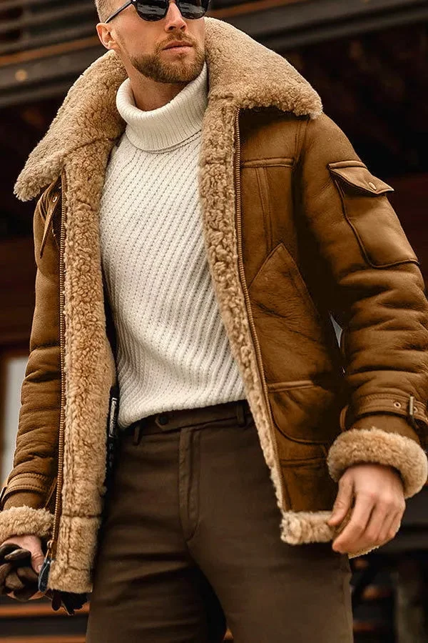 Amalfi Thick Faux Leather Jacket