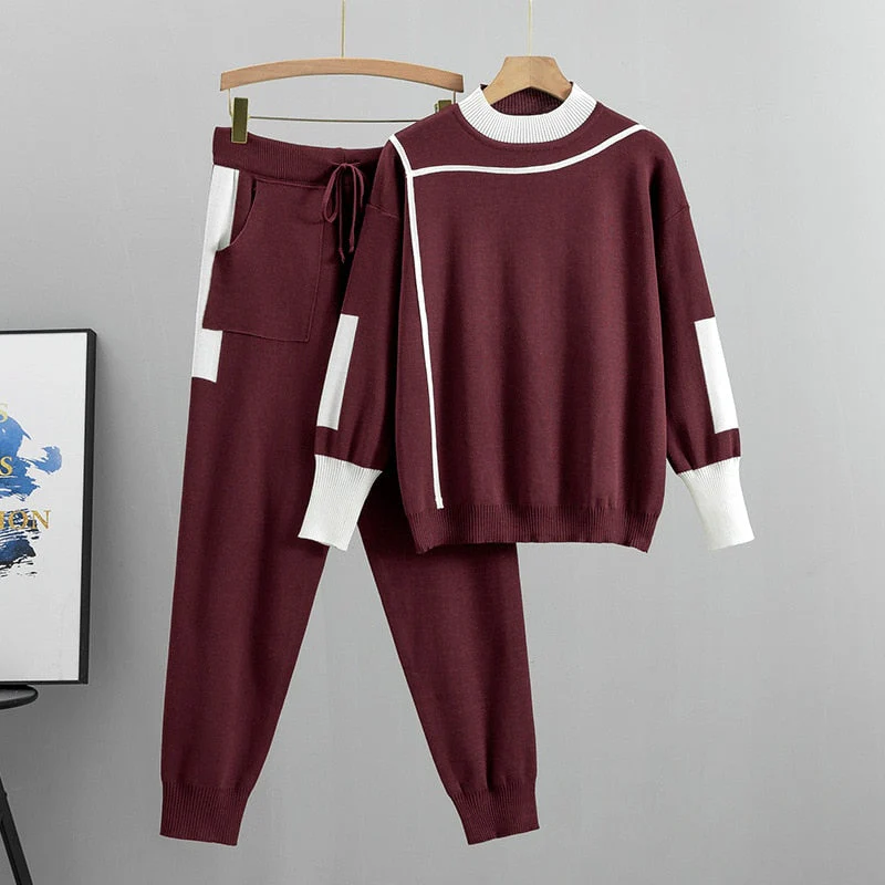 Astra Soft Knit Casual Set
