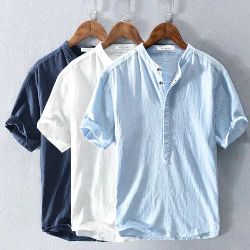 Capri Linen-Cotton Shirt - Image 5