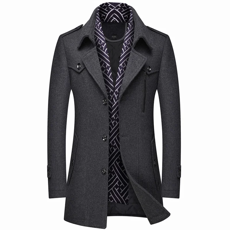 Florence Wool Trench Coat - Image 10