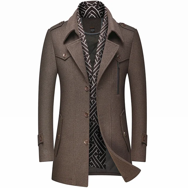 Florence Wool Trench Coat - Image 2