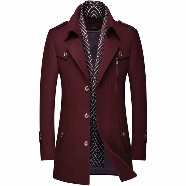 Florence Wool Trench Coat - Image 7