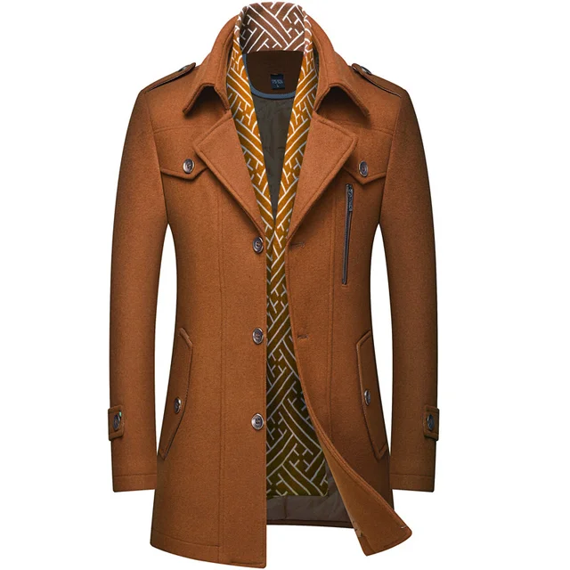 Florence Wool Trench Coat - Image 8