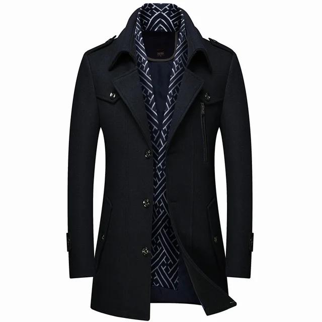 Florence Wool Trench Coat - Image 9