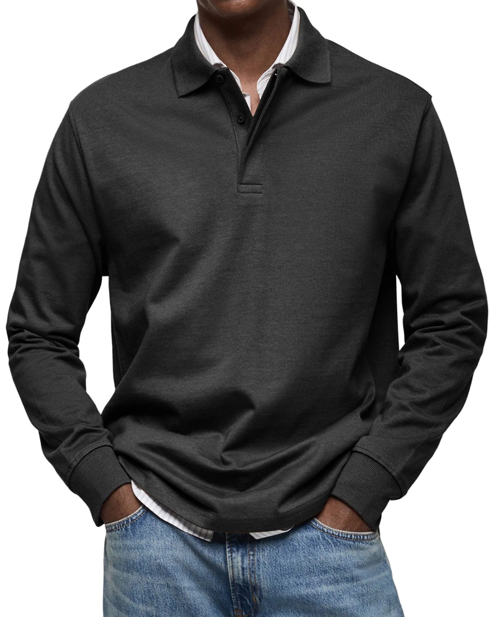 Halden Cotton Polo Shirt - Image 3