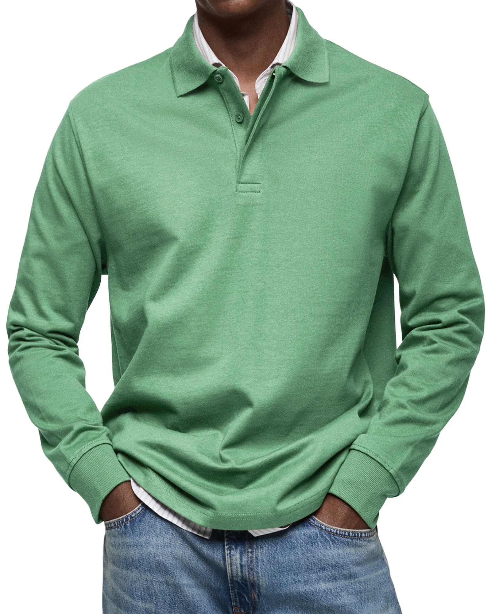 Halden Cotton Polo Shirt - Image 6