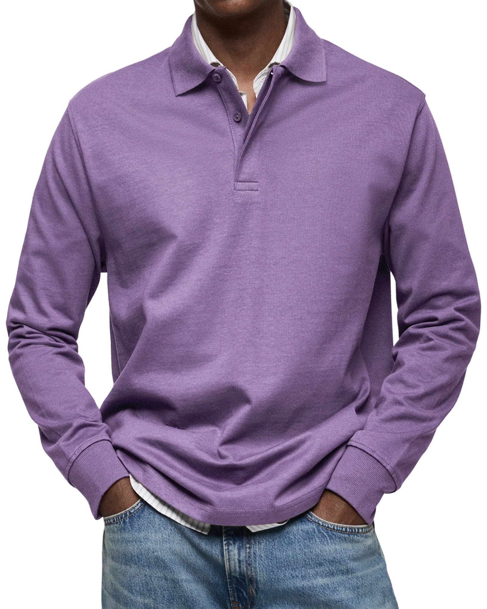 Halden Cotton Polo Shirt - Image 8