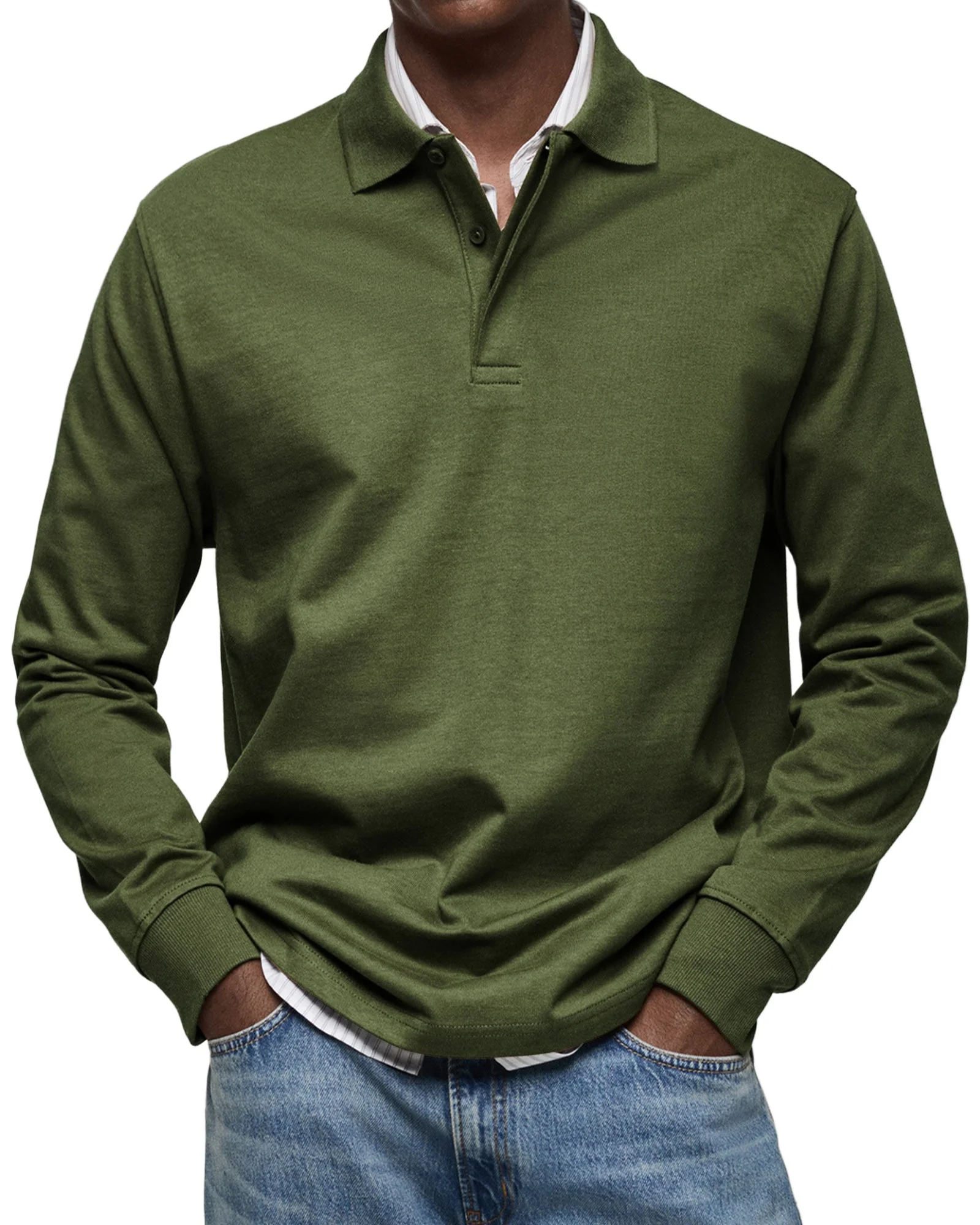 Halden Cotton Polo Shirt - Image 9
