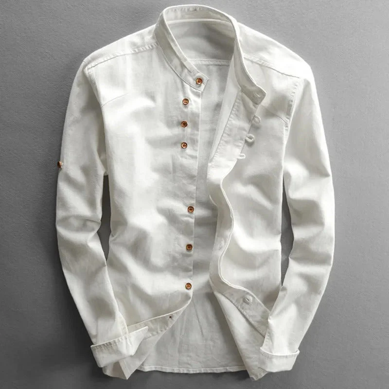 Hokkaido Japanese Linen Shirt - Image 3