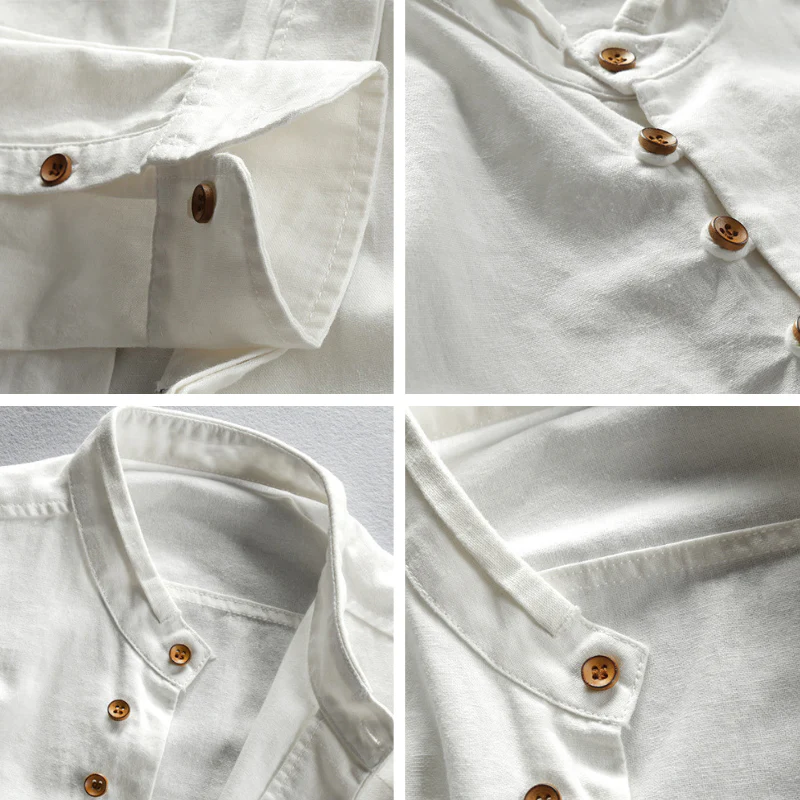 Hokkaido Japanese Linen Shirt - Image 4