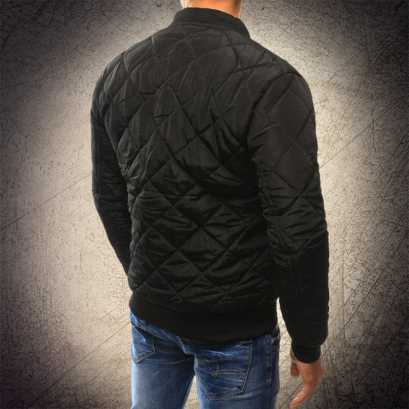 Lorenzo Quilted Bomber Jacket - Image 3