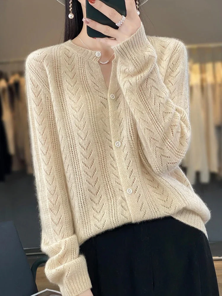 Marentia Wool Cardigan