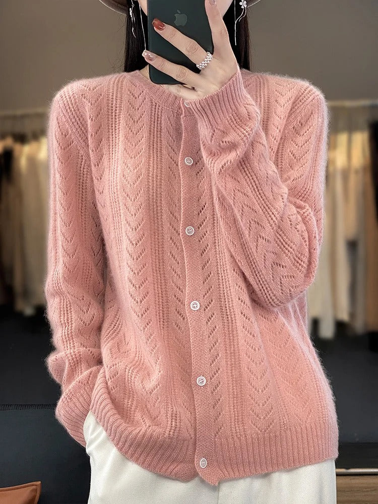 Marentia Wool Cardigan - Image 3
