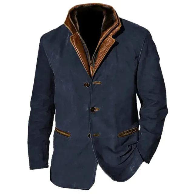 Men’s Palermo Leather Button-Up Jacket - Image 7