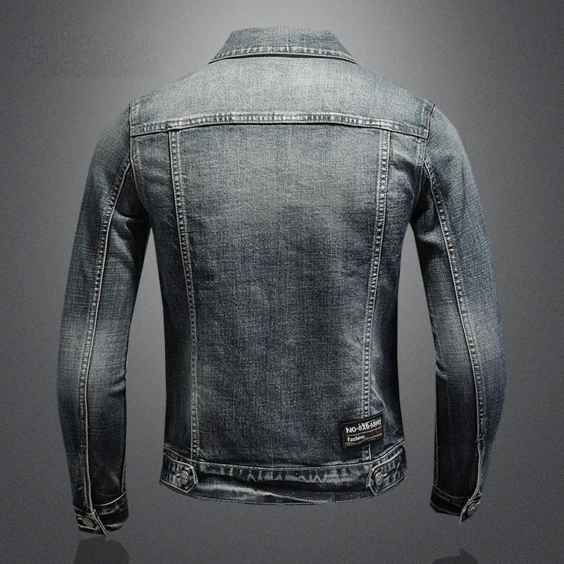 Milano Denim Vintage Jacket - Image 3