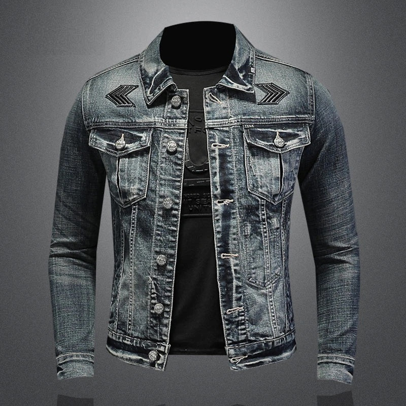 Milano Denim Vintage Jacket - Image 4