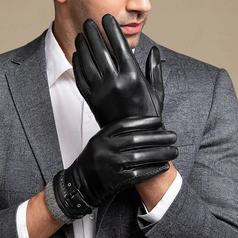 Palermo Sheepskin Leather Gloves - Image 4