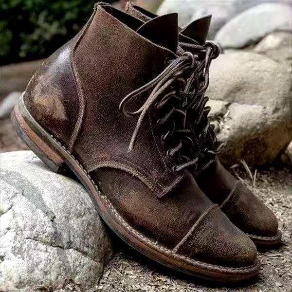 Ravenna Leather Lace-Up Boots - Image 3