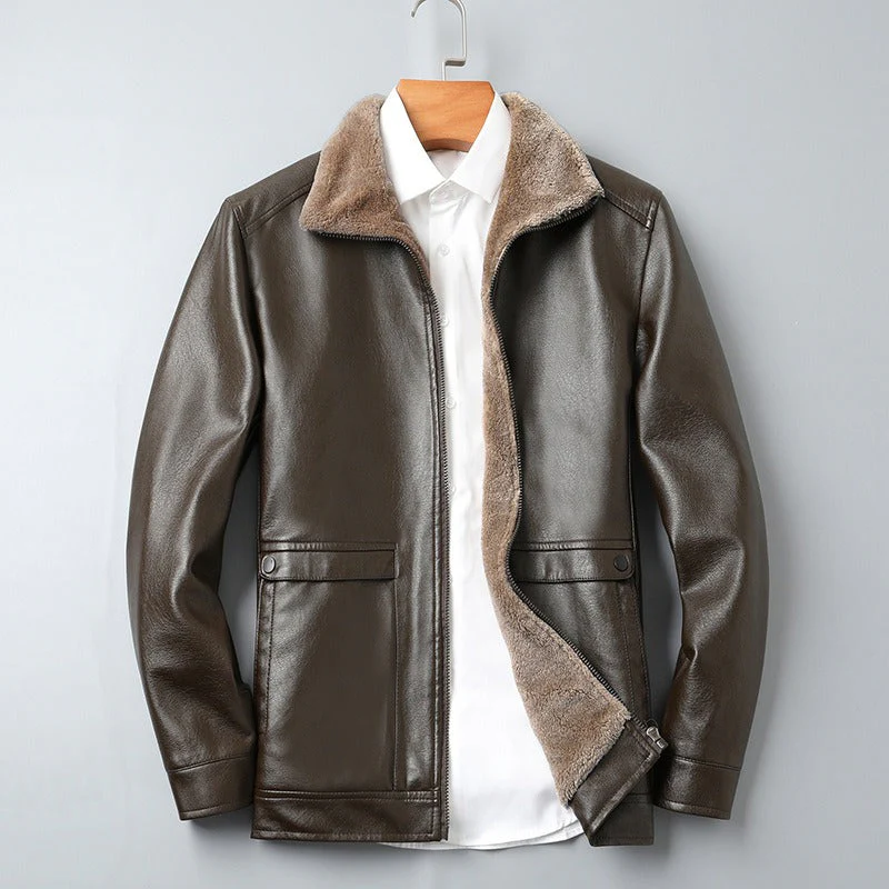 Renard Leather Jacket - Image 2