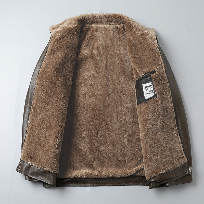 Renard Leather Jacket - Image 3