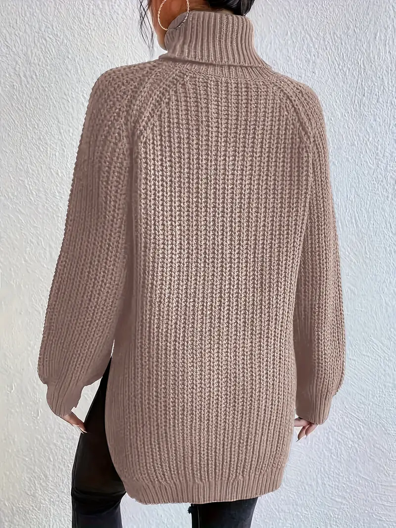 Solenn Cotton Turtleneck Sweater - Image 2