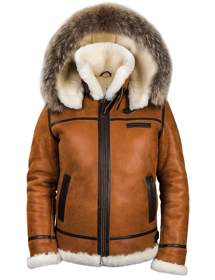 Zurich Premium Leather Aviator Jacket - Image 2