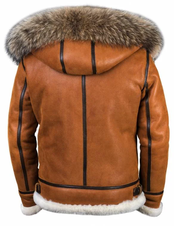 Zurich Premium Leather Aviator Jacket - Image 3